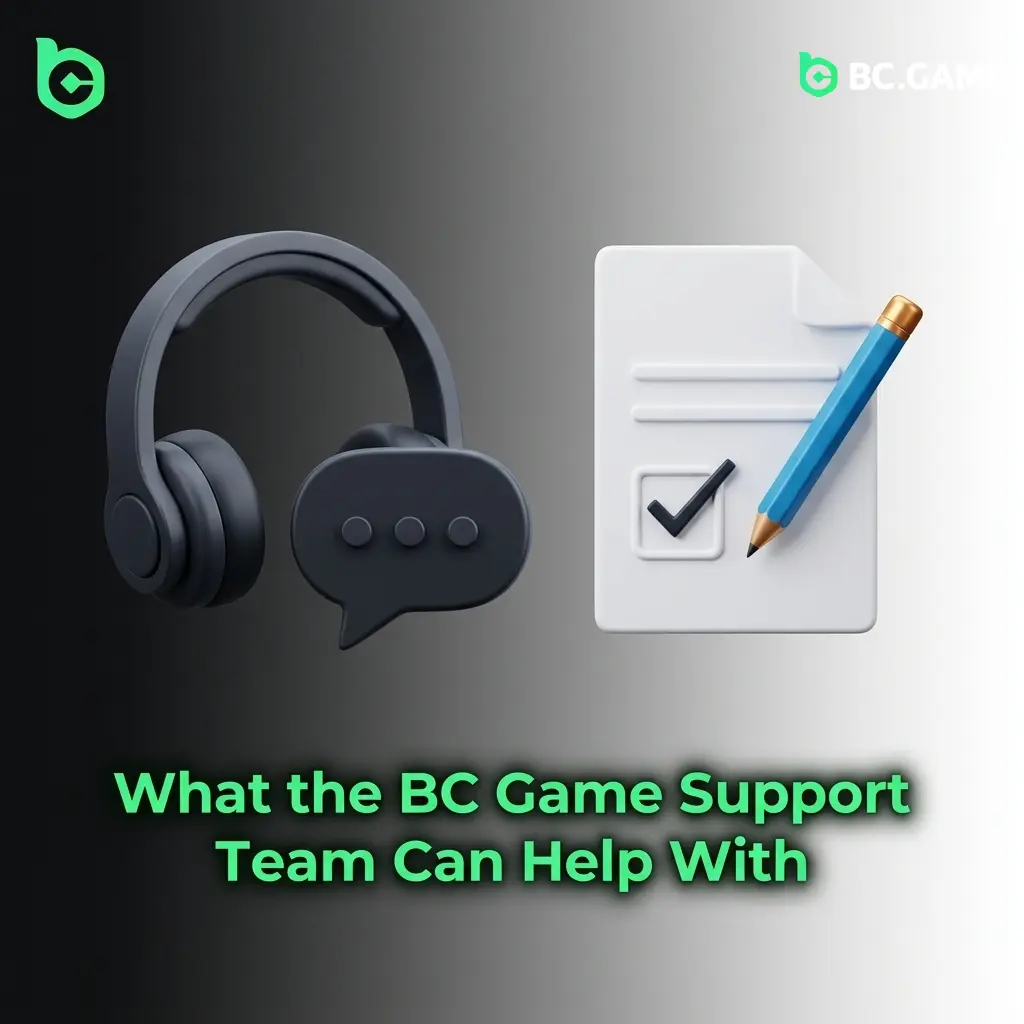 BC Game support team helping players with account, payments, bonuses, and technical issues on the platform